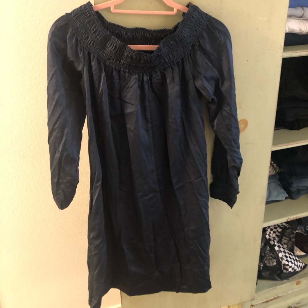 Never been worn Tufi Duek navy blue dress